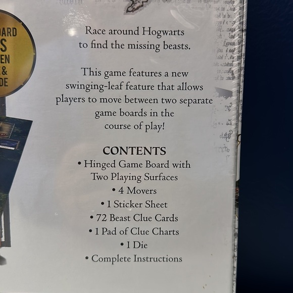 New Harry Potter Magical Beasts Board Game - Picture 4 of 4